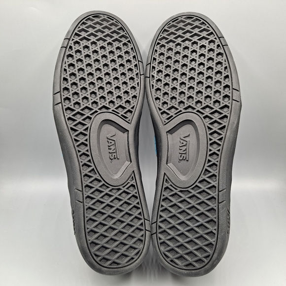 New Vans Lowland CC Fader Black with Multi Color Flying V Stripes Men's Size 12 - Picture 7 of 8